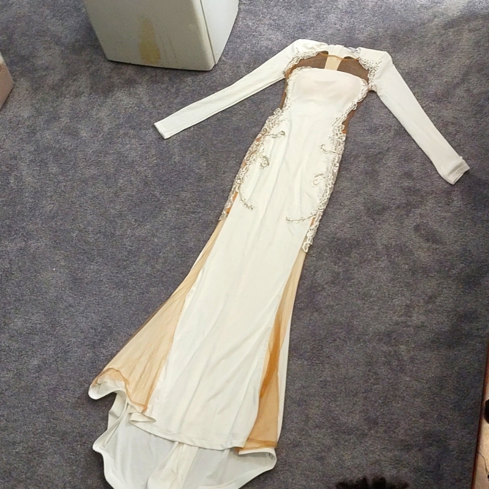 Formal White Dress